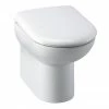 Nuie D-Shape Back To Wall Pan (excluding Seat)