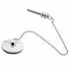 Nuie Basin Plug And Chain - Chrome - E343 -Nuie Sales Store Basin Plug Chain Chrome Medium1 460