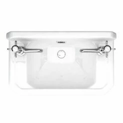Nuie Carlton Traditional Cloakroom Suite - Close Couple Toilet & Wall Hung Basin -Nuie Sales Store CCTCS n d5 460
