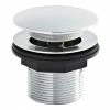Nuie Chrome Push Button Bath Waste Without Overflow - E324 -Nuie Sales Store E324 prod