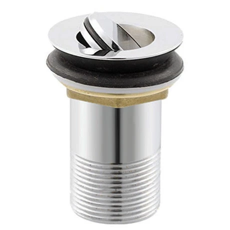 Nuie Unslotted Flip Top Basin Waste - Chrome - ER02 3 Nuie Unslotted Flip Top Basin Waste - Chrome - ER02