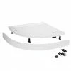 Nuie Easy Plumb Shower Tray Panel And Leg Set (1200 X 900 Curved Panel) - LEGD -Nuie Sales Store Easy Plumb Shower Tray Panel and Leg Set 1200 x 900 Curved Panel LEGD Medium