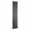 Nuie - Salvia Double Panel Radiator - 1800 X 377mm - Anthracite - HSA005