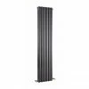 Nuie - Salvia Double Panel Radiator - 1500 X 377mm - Anthracite - HSA006