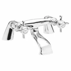 Nuie Traditional Beaumont Bath Filler - Chrome - I328X