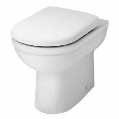 Nuie Ivo Comfort Height Back To Wall Pan + Soft Close Seat