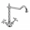 Nuie Traditional French Classic Sink Mixer - Chrome - KB305 -Nuie Sales Store KB305 P