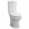 Nuie Knedlington Short Projection Cloakroom Toilet With Seat -Nuie Sales Store Knedlington Ceramic Close Coupled Standard Toilet with Soft Close Seat prod