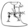 Nuie Luxury Beaumont 3/4 Inch Cranked Bath Shower Mixer - Chrome - I303X -Nuie Sales Store Luxury Beaumont 3 4 Inch Cranked Bath Shower Mixer Medium