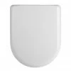 Nuie Luxury D-Shape Soft Close Toilet Seat With Top Fix, Quick Release - NTS004 -Nuie Sales Store Luxury D Shape Soft Close Top Fixing Quick Release Toilet Seat NTS004 p