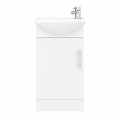 Nuie Melbourne Close Coupled Toilet Incl. 420 Cabinet + Basin Set -Nuie Sales Store MELNVS100 n d5 460
