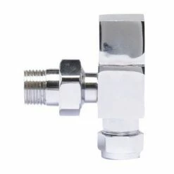 Nuie - Chrome Angled Radiator Valves - MTY122