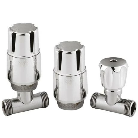 Nuie - Chrome Thermostatic Radiator Valves - Straight - MTY125 3 Nuie - Chrome Thermostatic Radiator Valves - Straight - MTY125