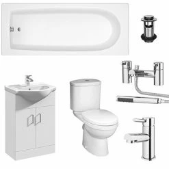 Nuie Mayford Complete Modern Bathroom Package