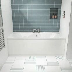 Nuie Otley Round Double Ended Acrylic Bath -Nuie Sales Store NBA509 D2 460