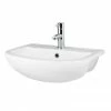 Nuie Harmony 500mm 1TH Semi Recess Basin - NCH305 -Nuie Sales Store NCH305 P1