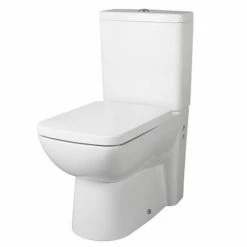 Nuie - Ambrose BTW Close Coupled Pan & Cistern With Soft-Close Seat