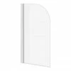 Nuie Hinged Curved Top Bath Screen (785 X 1400mm) -Nuie Sales Store NSS3 prod