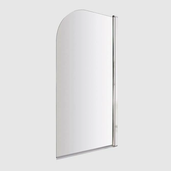 Nuie Round Hinged Bath Screen - 6mm Glass - NSS7 3 Nuie Round Hinged Bath Screen - 6mm Glass - NSS7