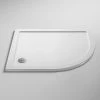 Nuie Pearlstone RH Offset Quadrant Shower Tray