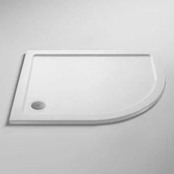 Nuie Pearlstone RH Offset Quadrant Shower Tray
