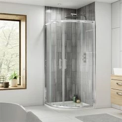 Nuie Pacific Quadrant Shower Enclosure Inc. Tray