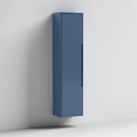 Nuie Elbe Satin Blue Wall Hung Tall Unit - PAR362 4 Nuie Elbe Satin Blue Wall Hung Tall Unit - PAR362 - Image 2