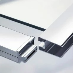 Nuie Pacific LH Offset Quadrant Shower Enclosure Inc. Tray -Nuie Sales Store Pacific Easy Fit Offset Quadrant Shower Enclosure d2 460