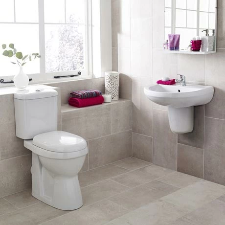 Nuie Caledon 4-Piece Modern Cloakroom Suite 2 Nuie Caledon 4-Piece Modern Cloakroom Suite