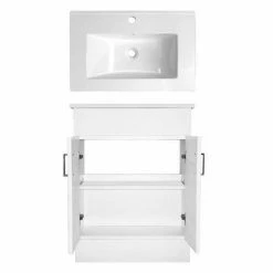 Nuie Cardinal Minimalist Gloss White Vanity Unit W600 X D400mm - VTMW600 7 Nuie Cardinal Minimalist Gloss White Vanity Unit W600 X D400mm - VTMW600 -Nuie Sales Store Premier Cardinal Minimalist Gloss White Vanity Unit W600 x D400mm VTMW600 d2 460