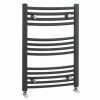 Nuie - Curved Ladder Towel Rail 700 X 500mm - Anthracite - MTY102