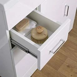 Nuie Eden Minimalist Gloss White Vanity Unit W1000 X D400mm - VTNB1000 -Nuie Sales Store Premier Eden Minimalist Gloss White Vanity Unit W1000 x D400mm VTNB1000 d2 460