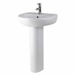 Nuie - Ivo Basin 1TH With Full Pedestal - 2 Size Options