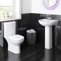 Nuie Lawton Compact 4-Piece Bathroom Suite