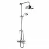 Nuie Victorian Exposed Valve Inc. Rigid Riser Kit, Diverter, 8" Shower Rose & Handset -Nuie Sales Store Premier Victorian Exposed Valve inc Rigid Riser Kit Diverter 8 Inch Shower Rose Handset n p
