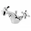 Nuie Traditional Mono Basin Mixer Tap Inc Pop-Up Waste - Chrome - IJ345 -Nuie Sales Store Traditional Mono Basin Mixer with Pop up Waste Chrome IJ345 p