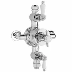 Nuie Traditional Triple Exposed Thermostatic Shower Valve - A3057E