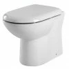 Nuie Back To Wall Toilet With Soft Close Seat -Nuie Sales Store Vanity Unit Ceramic WC Pan Soft Close Seat without Cistern Medium