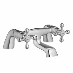Nuie Viscount Range Bath Filler - Chrome - X363