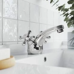 Nuie Viscount Range Mono Basin Mixer Tap -Nuie Sales Store X385 D3 460